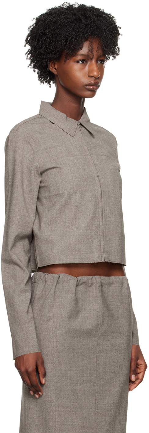 Gabriela Coll Garments Gray No.210 Jacket Gabriela Coll