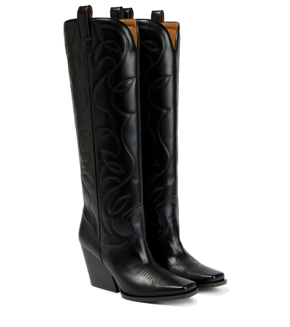 ショートブーツ・ブーティ Stella Mccartney Black alter mat Cowboy ankle boots Cloudy Alter Mat cowboy boots in black - Stella Mc Cartney
