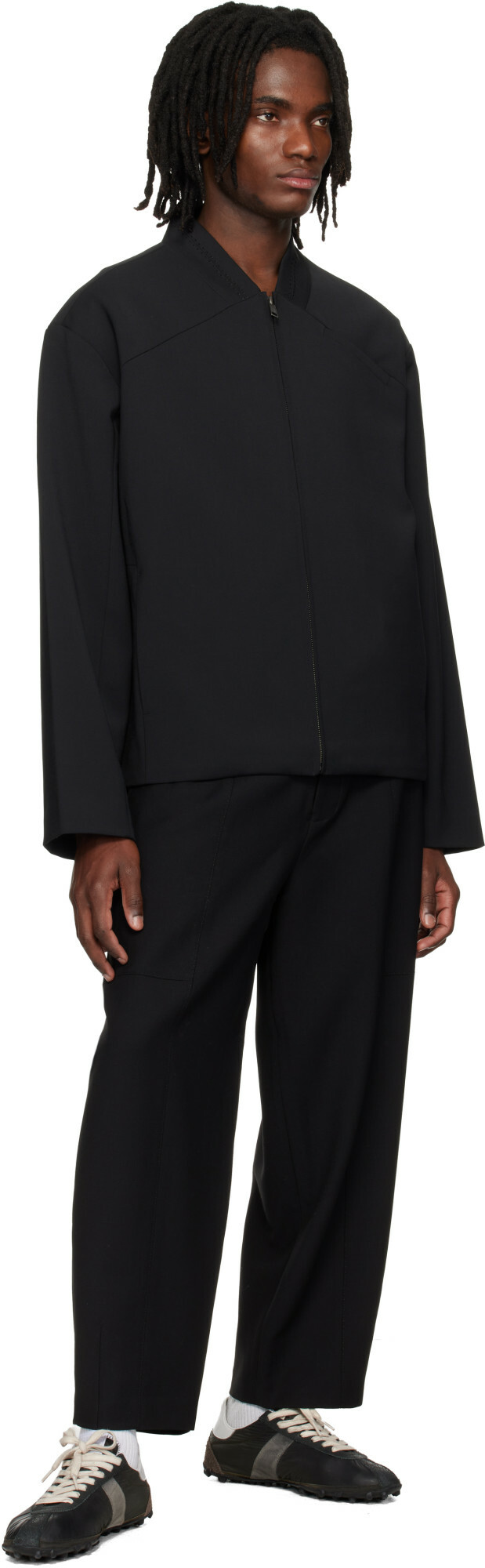 Entire Studios Black Carrot Trousers