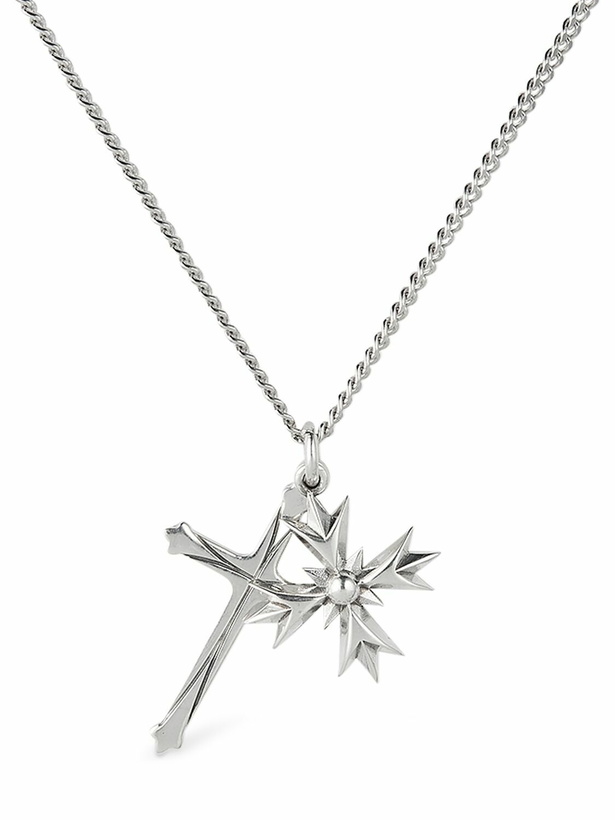 Photo: EMANUELE BICOCCHI Eb Crest & Cross Necklace