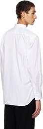 Comme des Garçons Shirt White Invader Edition Graphic Shirt