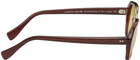 Our Legacy Brown Earth Sunglasses