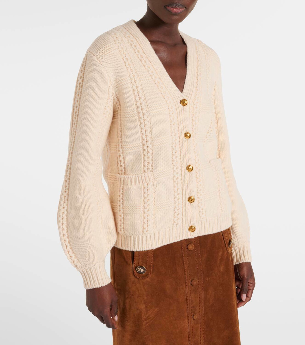 Cardigan in Virgin Wool