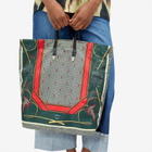 TOGA Women's Archives Print tote bag in Green 