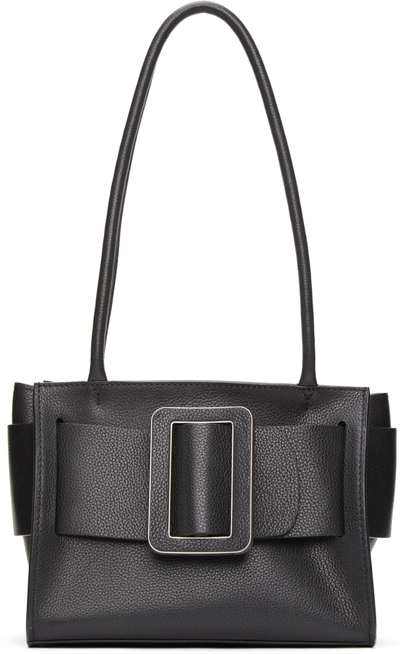 Boyy Bobby Tourist Leather Tote Crossbody Bag In Black