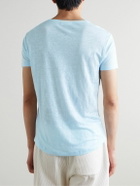 Orlebar Brown - OB-T Slim-Fit Linen-Jersey T-Shirt - Blue