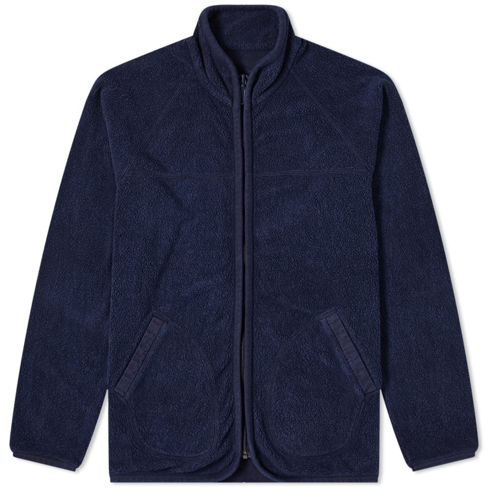 Photo: Blue Blue Japan Dyed Fleece Jacket