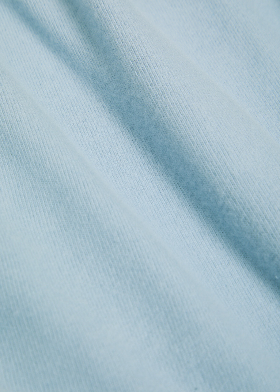 Reformation Florence Knit Maxi Dress Light Blue
