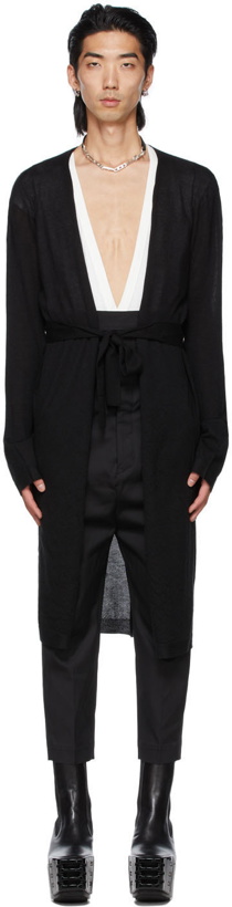 Photo: Rick Owens Black Sascha Cardigan