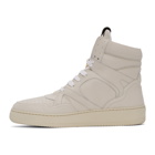 Human Recreational Services Off-White Mongoose High-Top Sneakers
