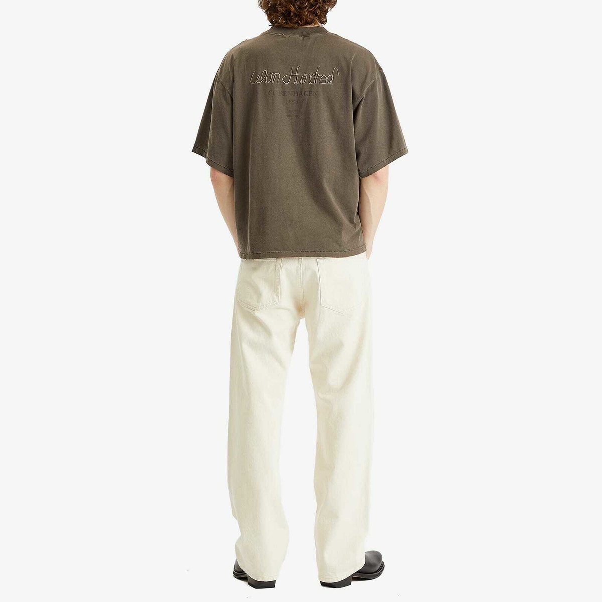 Won Hundred Men's Houston Italic T-Shirt in Bungee Cord