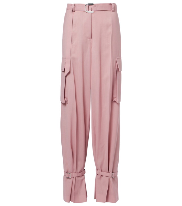 Photo: The Attico Belted cargo pants