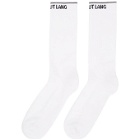 Helmut Lang White School Socks