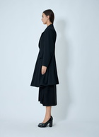 Yohji Yamamoto Paneled Flare Coat