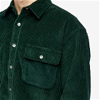 FrizmWORKS Men's Alternate Corduroy Shirt in Dark Green