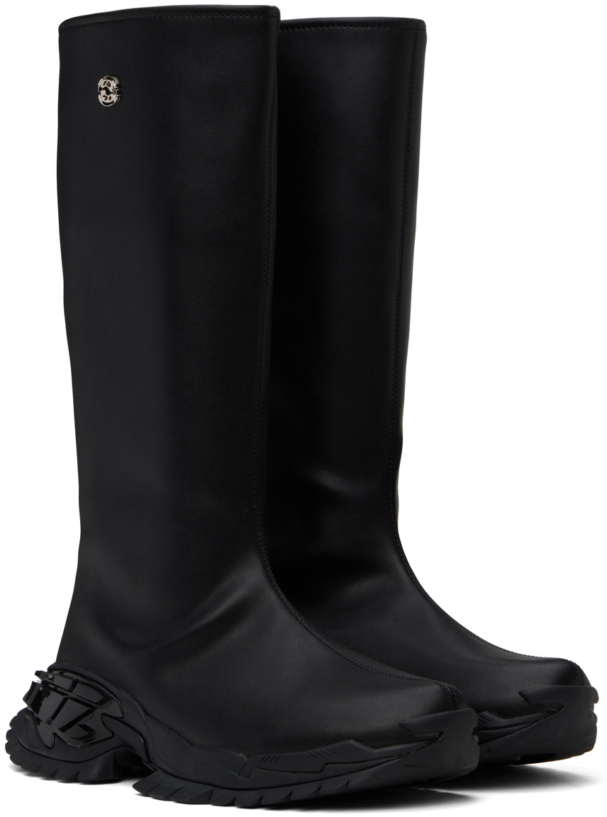Rombaut Black Vizor Boots