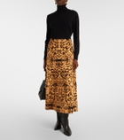 Ulla Johnson Lani jacquard midi skirt
