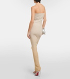 Wolford Fading Shine strapless maxi dress