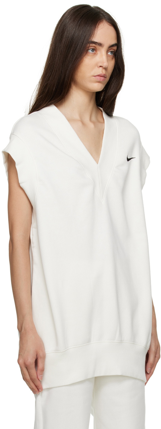 white nike vest womens