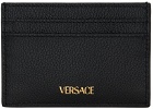 Versace Black 'La Medusa' Card Holder