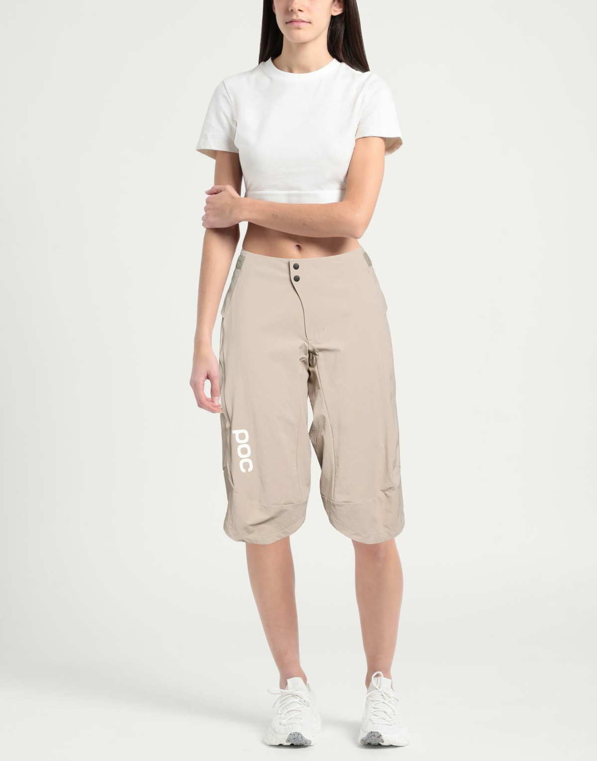 Poc Womens Shorts & Bermuda Shorts in Beige