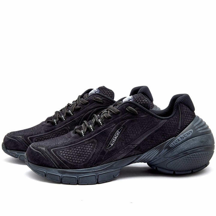 Photo: Givenchy Men's TX-MX Runner Sneakers in Black