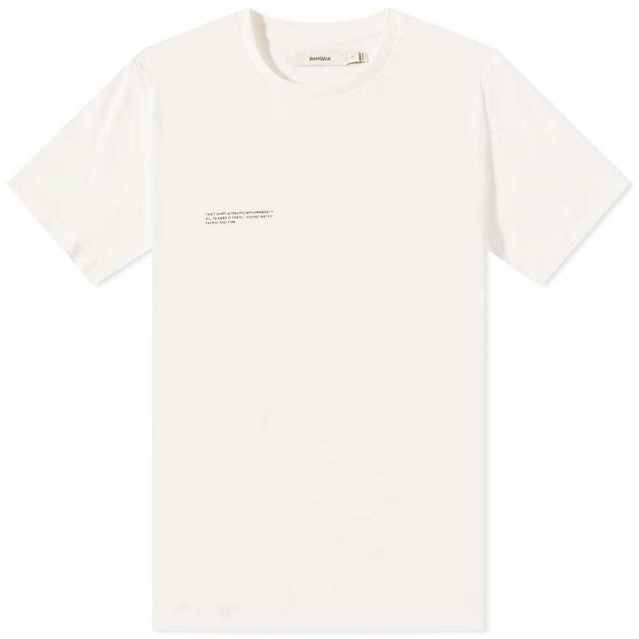 Photo: Pangaia 5 Logo T-Shirt in Off-White
