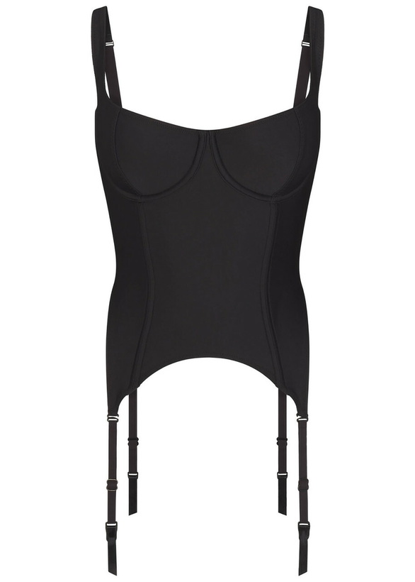 Photo: Skims Sculpt Body Corset Black
