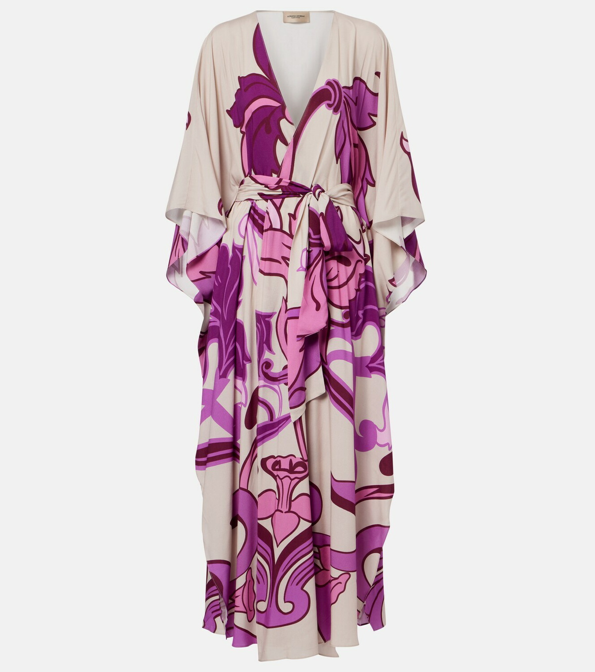 Adriana Degreas Printed beach cover-up