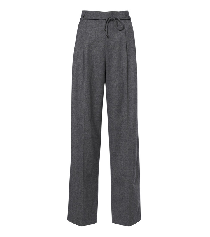 Photo: Max Mara Belted cashmere-blend wide-leg pants