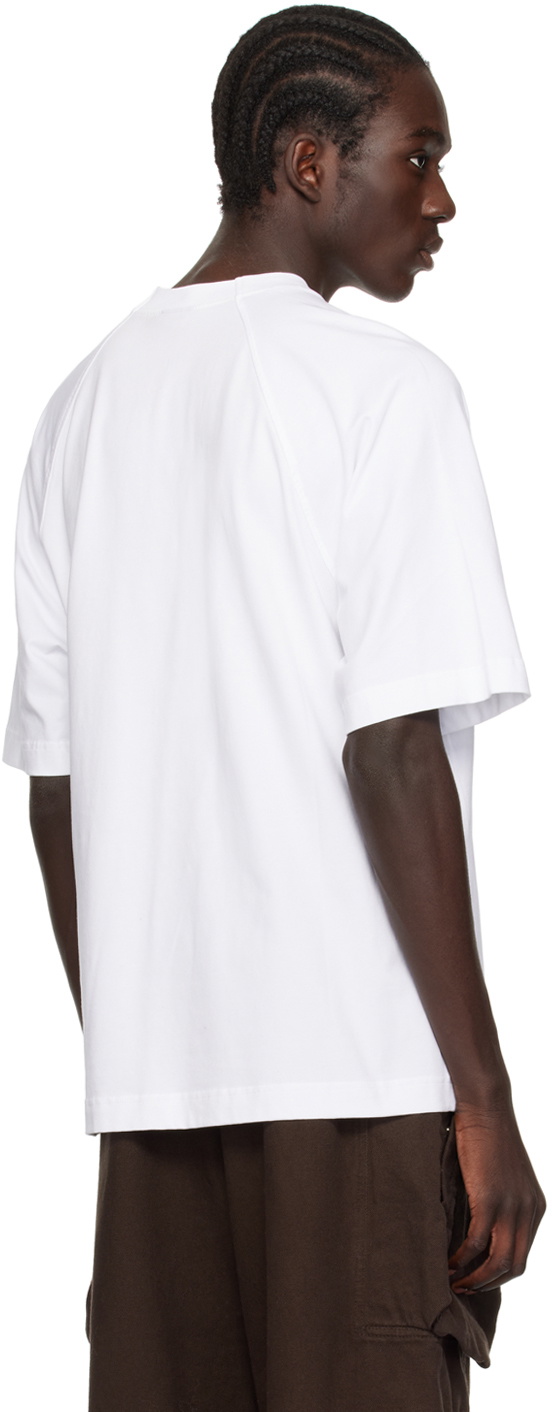 Jacquemus White Les Classiques 'Le T-Shirt Typo' T-Shirt