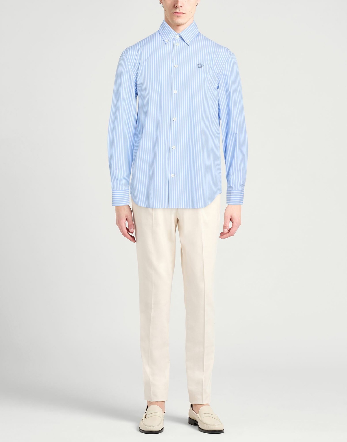 Versace Mens Shirt Light in Blue