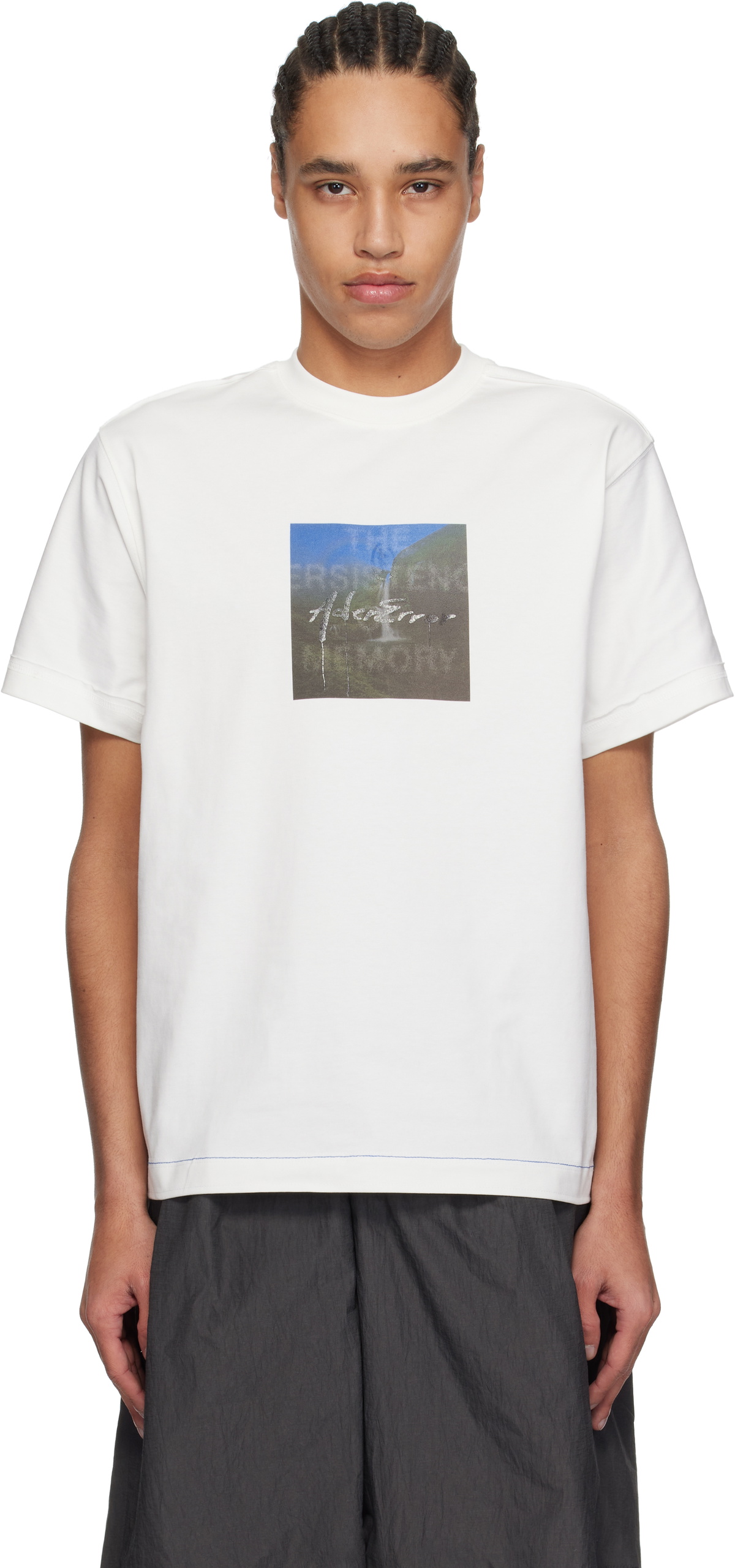 ★ADERERROR★T-shirt Product. 37 2Colors White Product. 37 T-shirt by ADER error on Sale