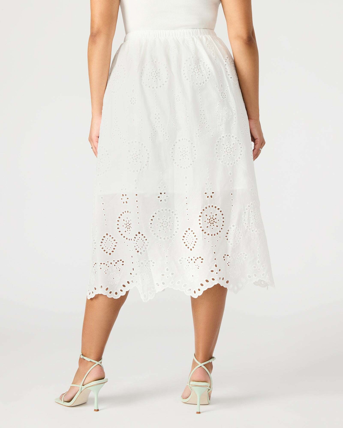 Steve Madden Anaisa Skirt in White