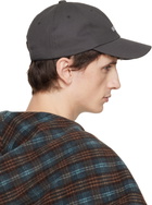 We11done Gray Basic Small Logo Cap