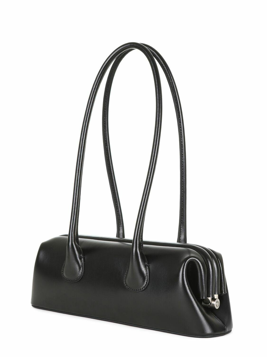 OSOI Mini Boat Wide Leather Shoulder Bag