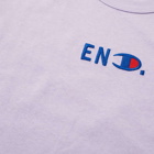 END. x Champion Reverse Weave Jersey Tee