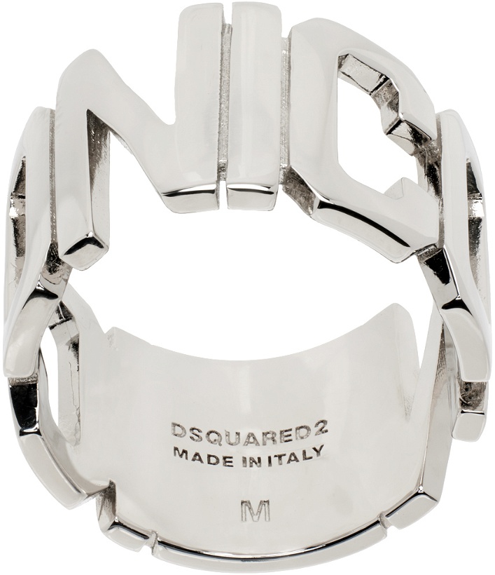 Photo: Dsquared2 Silver 'Icon' Ring