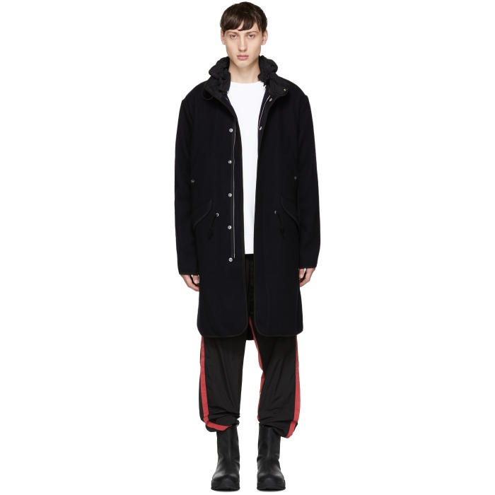Photo: Tim Coppens Navy Wool Parka