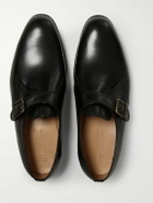 J.M. Weston - 531 Leather Monk Strap Shoes - Black