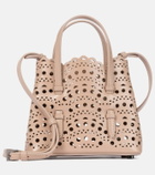 Alaïa Le Mina 16 Vienne Wave leather tote bag