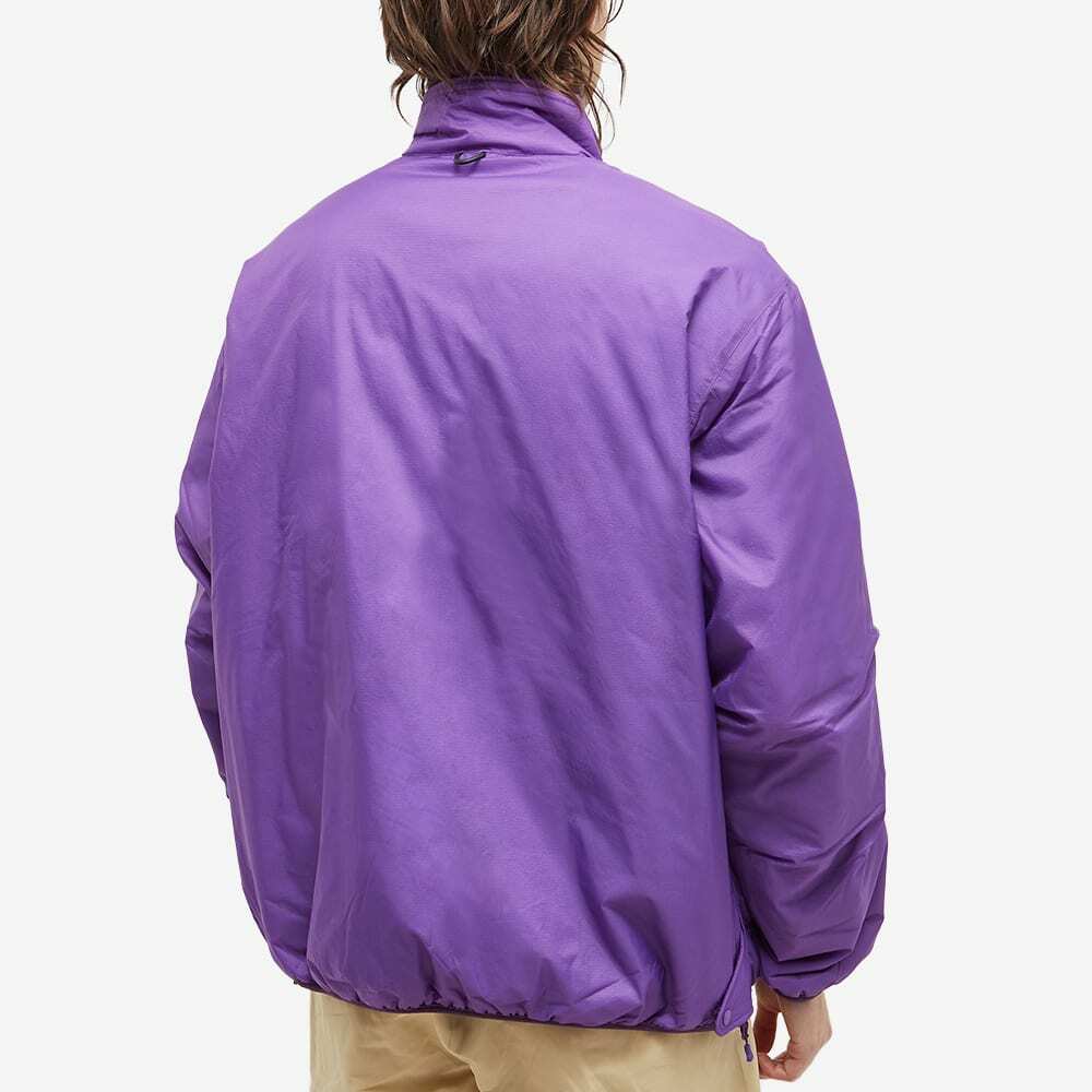 DAIWA Men's Tech Reversible Pullover Puff Jacket in Purple DAIWA