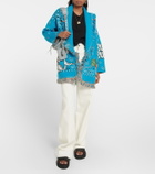Alanui - x Looney Tunes Bugs Bunny virgin wool cardigan
