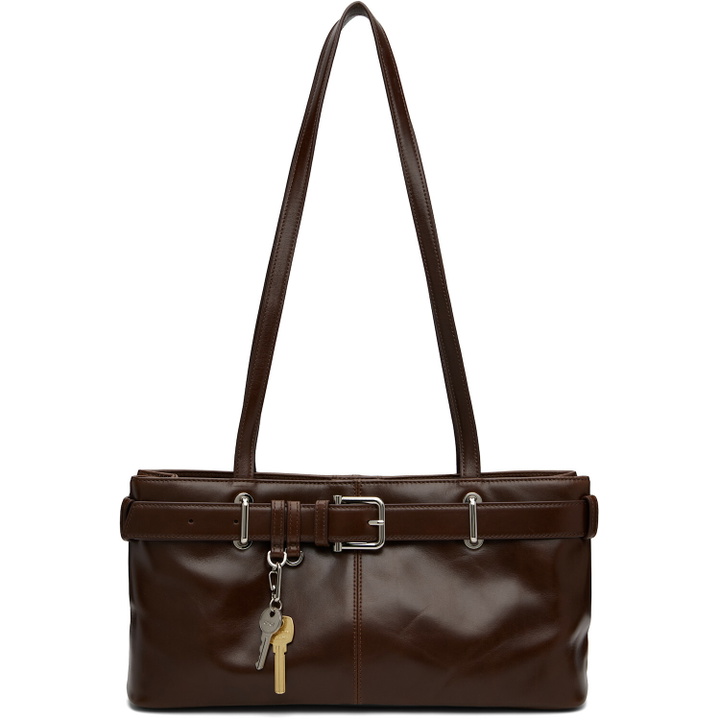 Photo: OSOI Brown Shoulder Brocle Bag