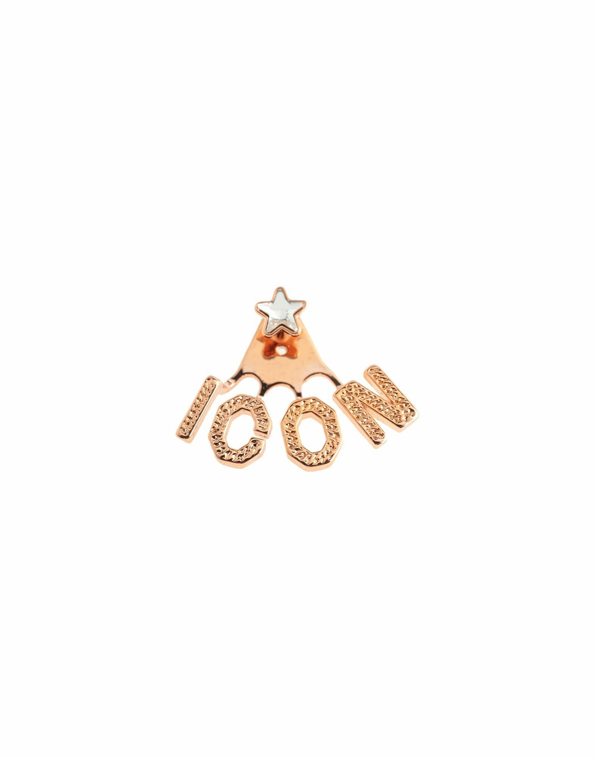 Dsquared2 Womens Single Earring in Gold