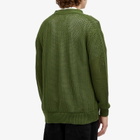 Heresy Men's Braid Cardigan in Green