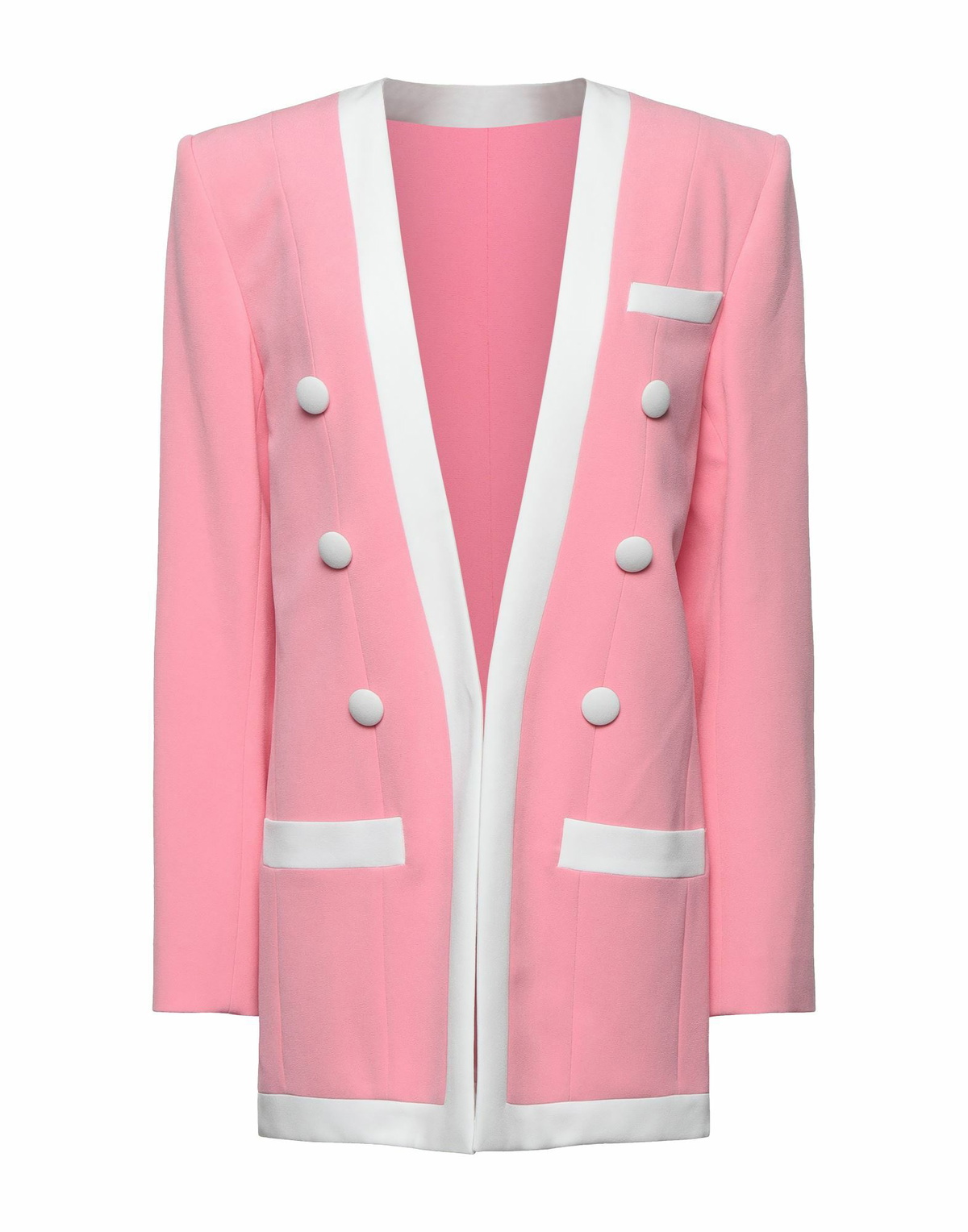 Balmain Womens Blazer in Pink