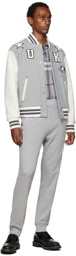 Burberry Gray Felton Bomber Jacket