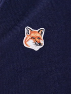 Maison Kitsune   Cardigan Blue   Mens