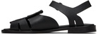 HEREU Black Roca 2 Grainy Veg Tanned Sandals